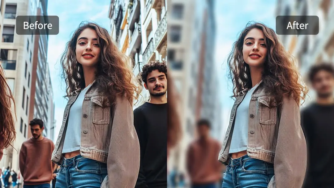 Blur your iconic locations