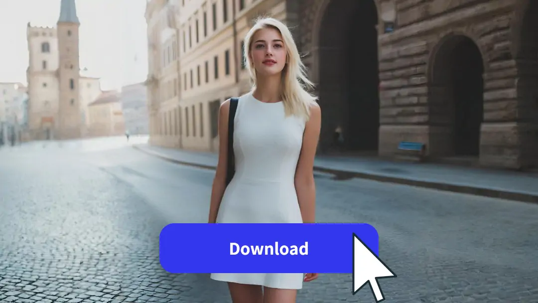 Download photo without unwanted elements