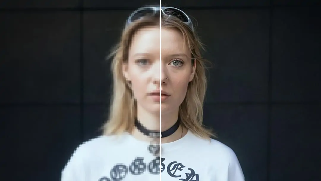 Enhance image quality to HD photo