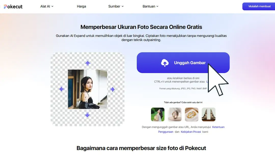 Unggah foto untuk diperbesar
