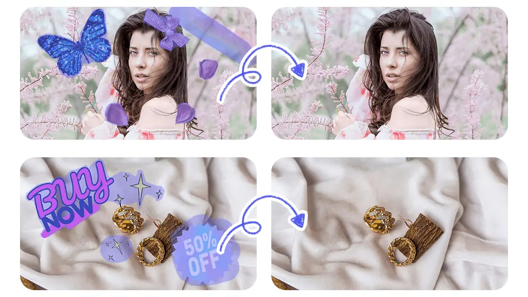 Eliminar emojis de fotos