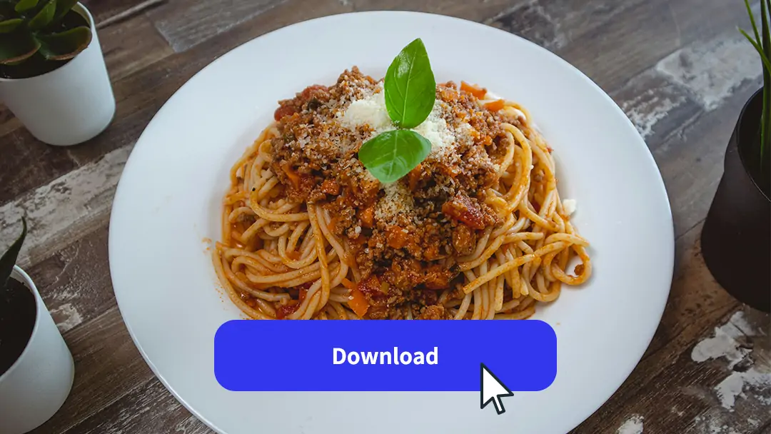 Download food images without watermark