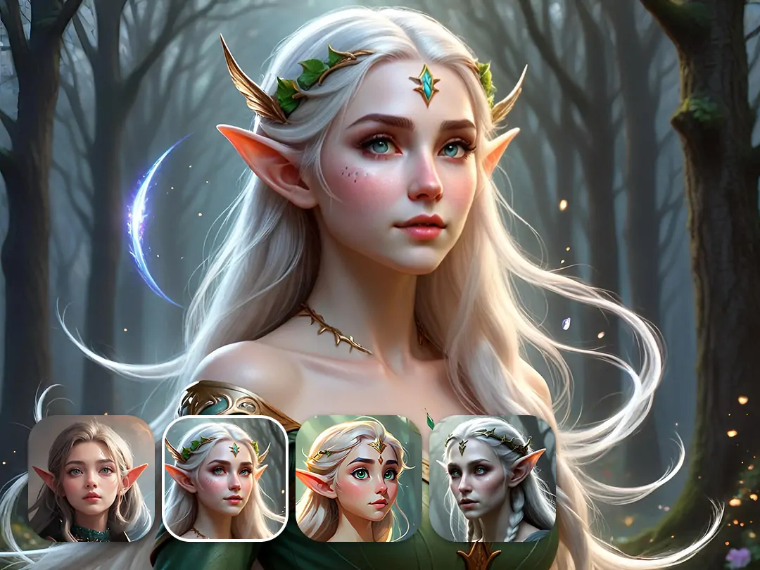 Turn your creativity into visual works with AI