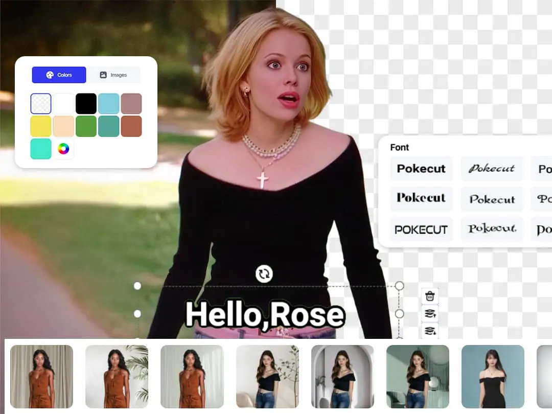 Multiple templates for personalized sticker creation