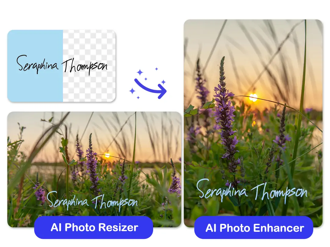 Add digital signature to celebrity photos