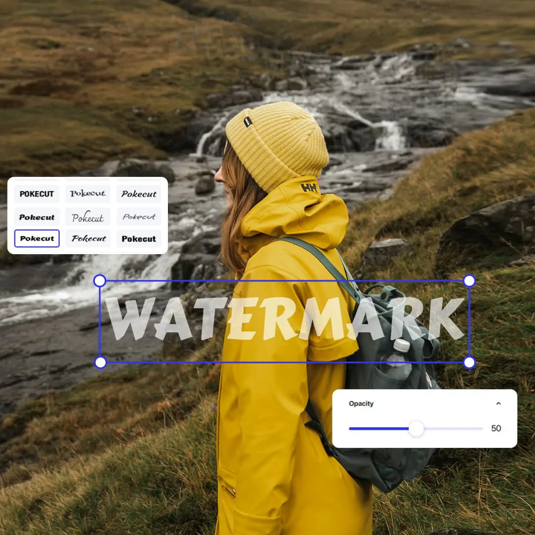 Add watermarks to images