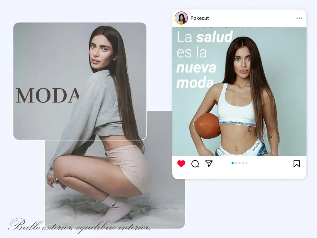 Diseñar texto creativo para la imagen
