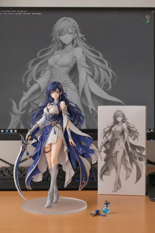 ai action figure generator template 1 after preview