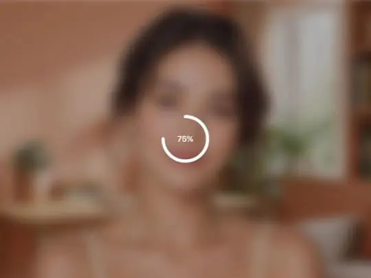 Step two showing AI analyzing face cues from a selfie