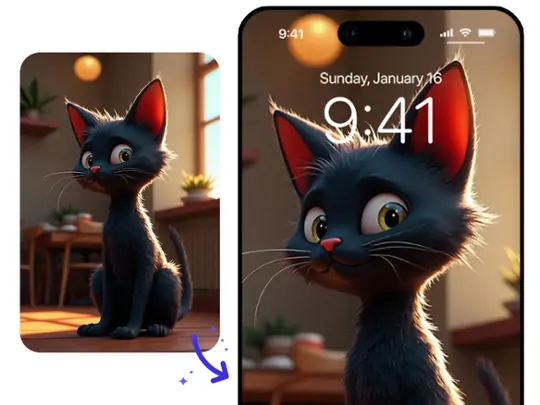 AI created cat images are suit for wallpaper.