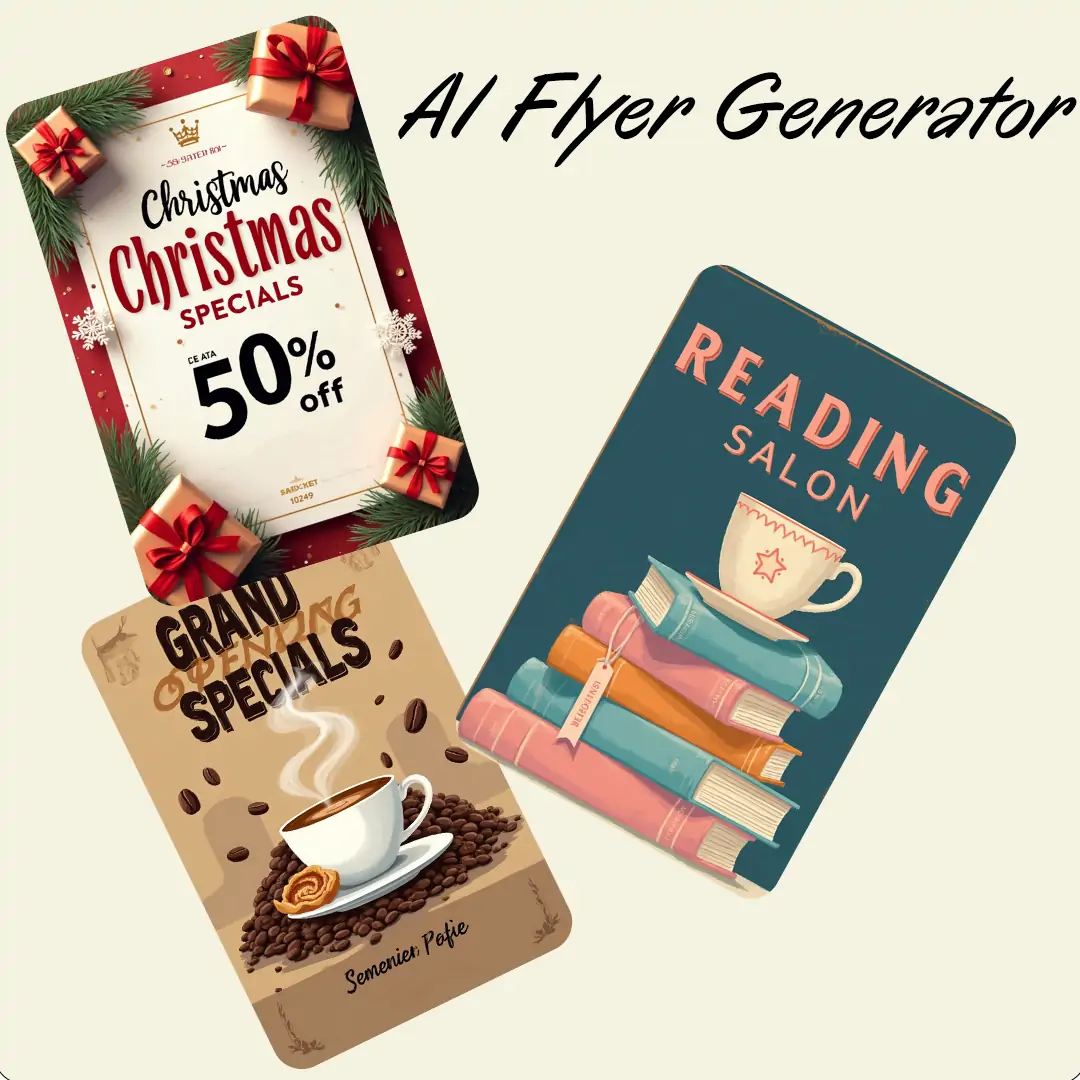 Using AI Flyer Generator to Create Beautiful Flyers.