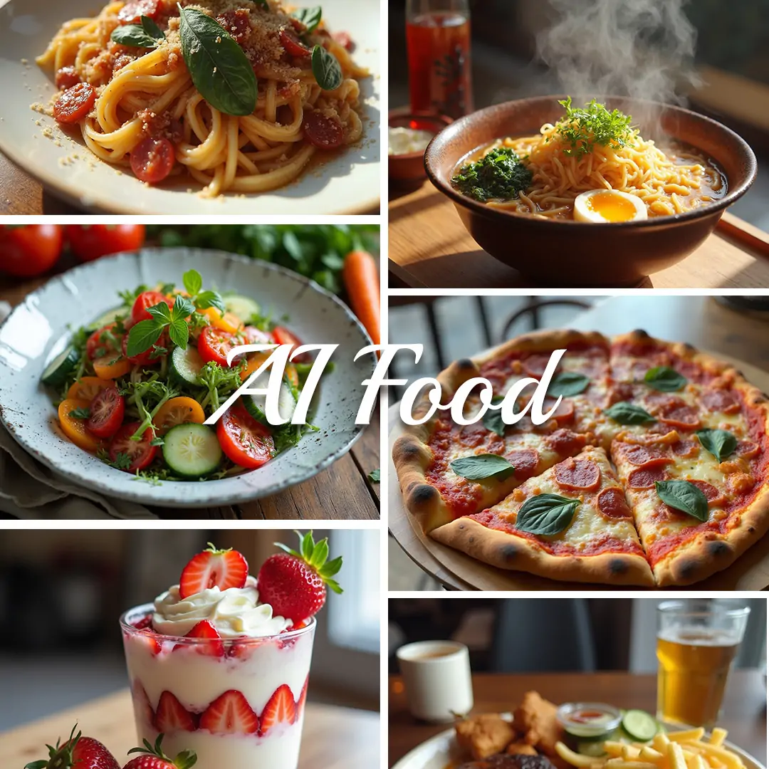 Generate AI food images from around the world using Pokecut