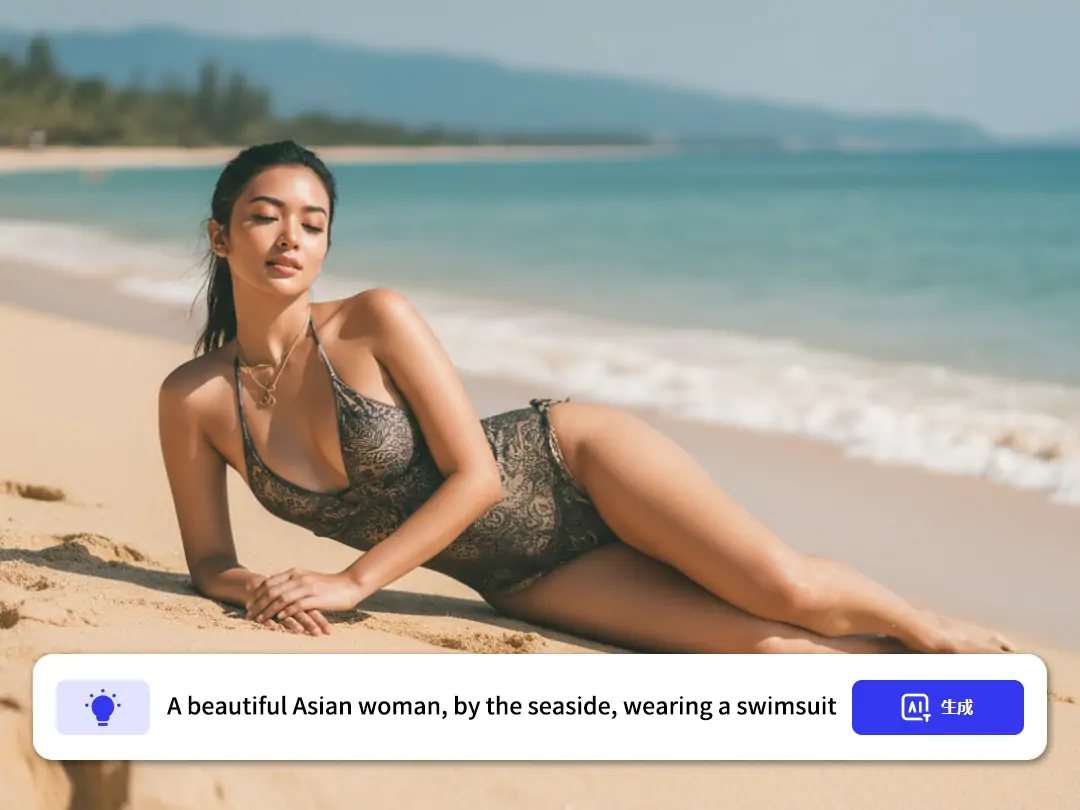 根據文字描述生成獨特的AI美女