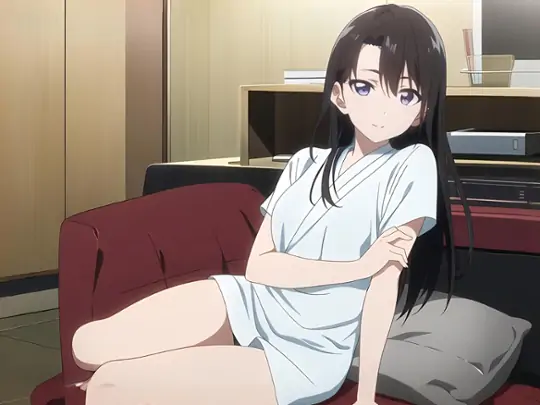 日漫風格AI少女形象