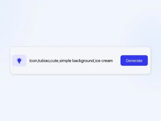 Upload your prompt in Pokecut's ai icon generator.