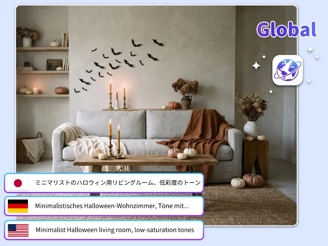 Type prompts in native languages to create AI art