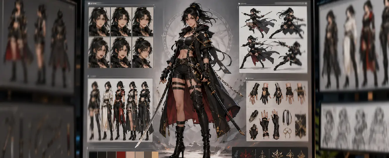 Bring original characters to life from simple text
