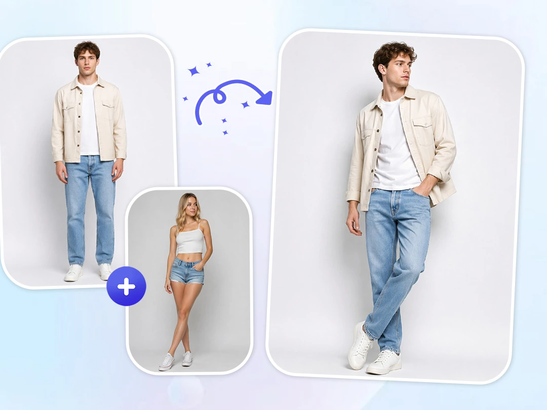 Change a portrait pose without editing joints by hand