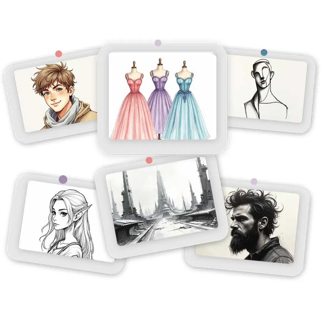 Transform creative ideas into custom sketches using Pokecut's online sketch maker