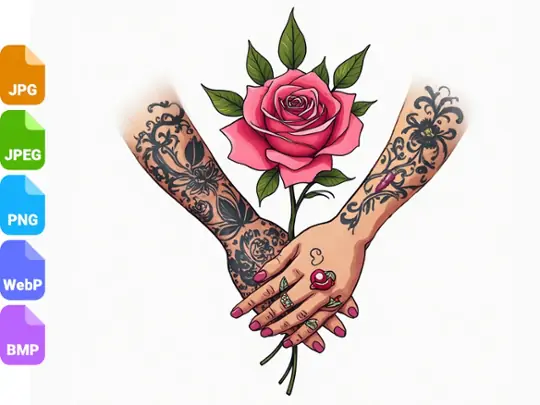 Pokecut's ai tattoo generatorsupports multiple formats online.
