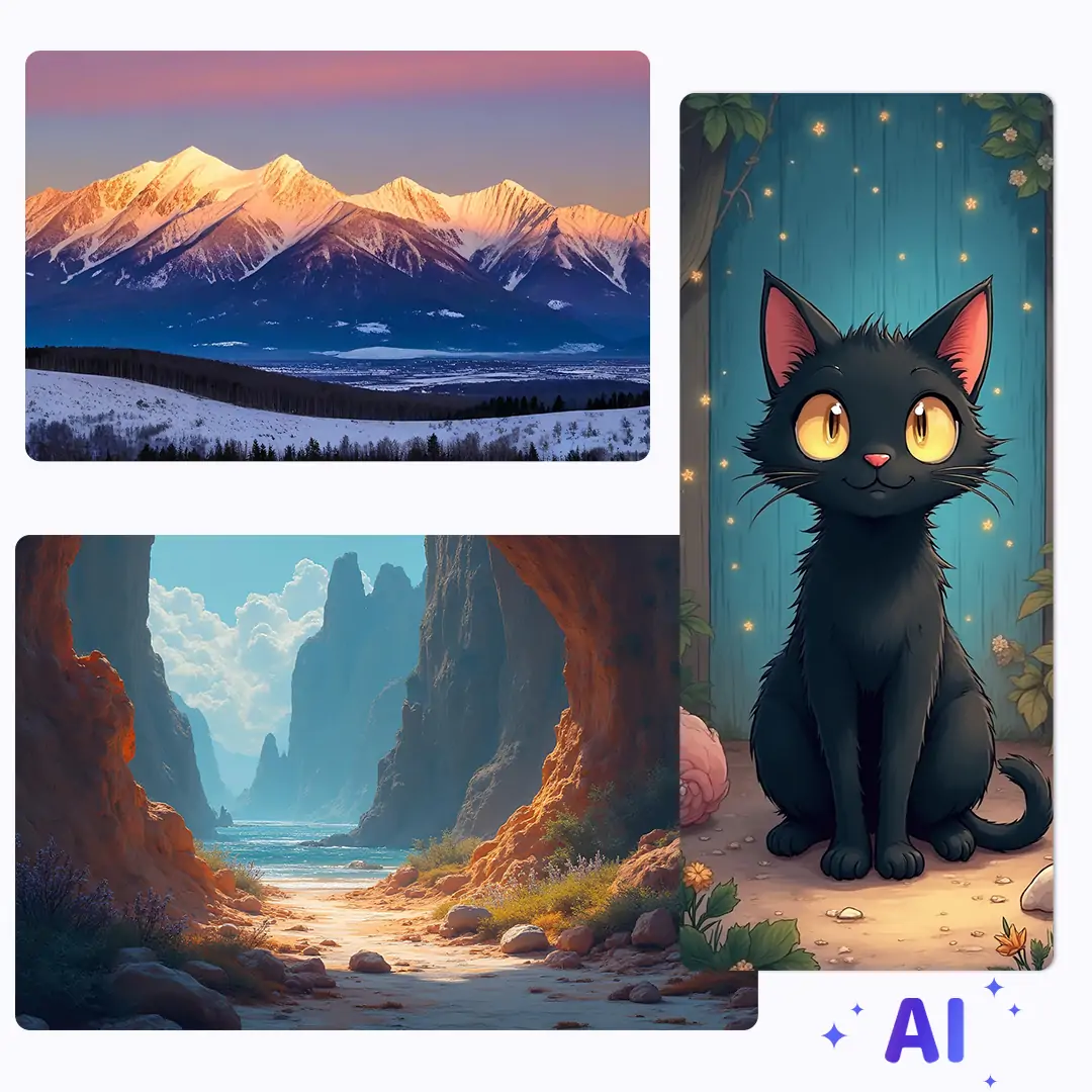 Use Pokecut’s AI wallpaper generator to create exquisite wallpapers.