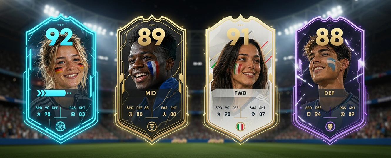 Turn a selfie into an Ultimate Team Card