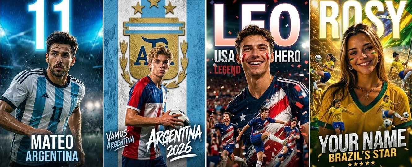 Create a dark neon football campaign poster