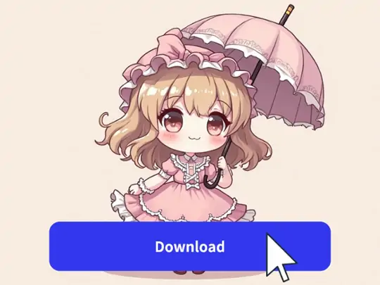 Download your photo after using chibi maker