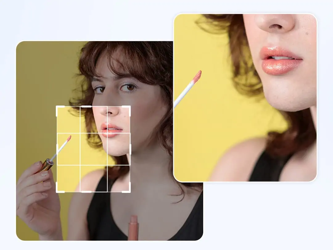 Professional online image cropping tool with precision dimensions