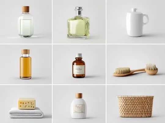 Adjust the brightness of different product images to be consistent to match the brand tone.