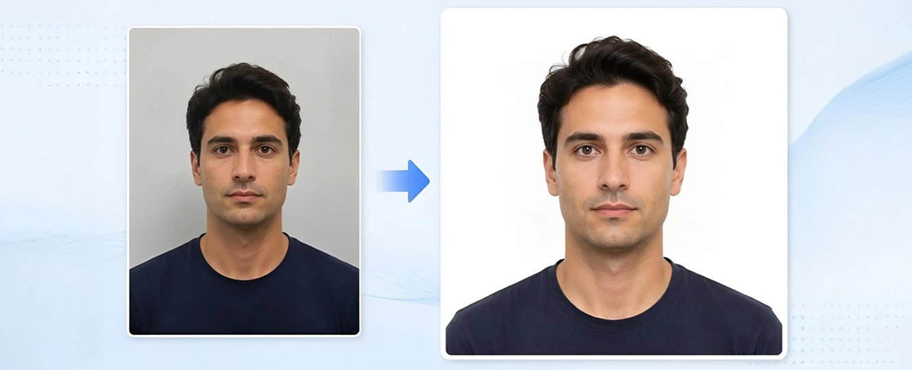 Convert an old ID photo into a DV Lottery photo