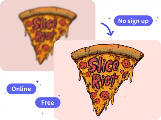 Enhance logo online for free with Pokecut.