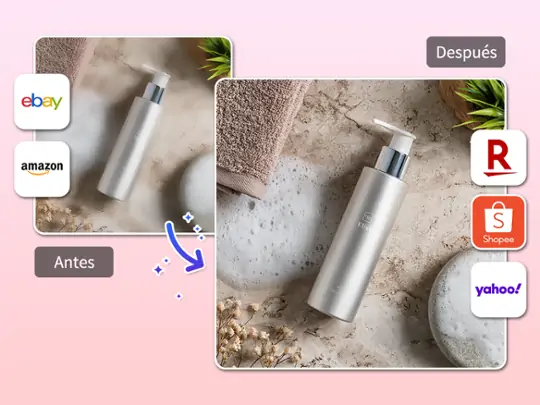 Enfocar foto borrosa de productos para tiendas