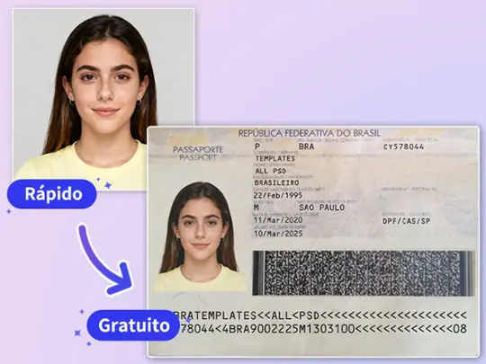 Foto 3x4 para cadastros e formulários
