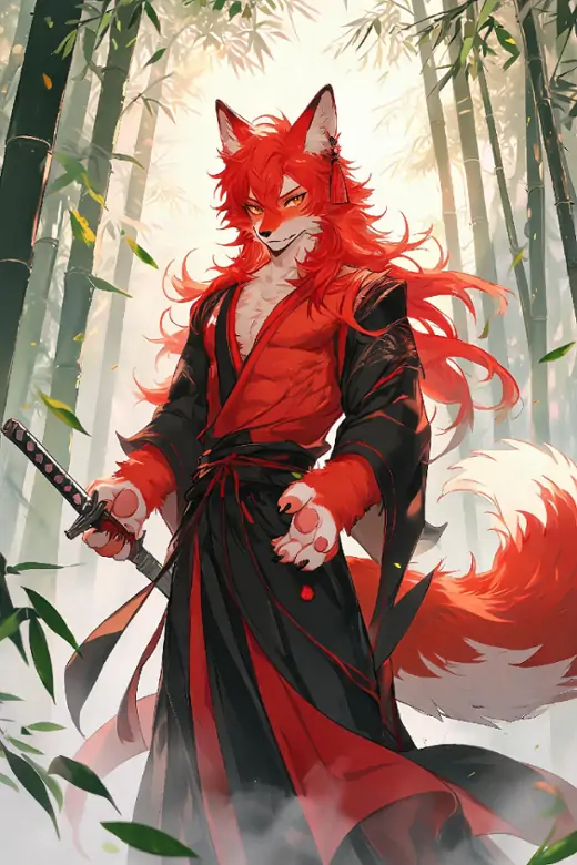 Mẫu tay cầm nhà sản xuất nhân vật furry1 sau hình ảnh