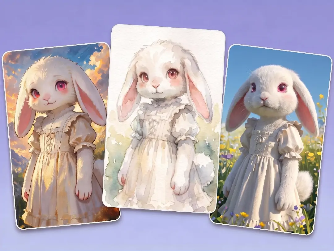 Khám phá các phong cách nghệ thuật lông thú khác nhau cho cùng một thiết kế nhân vật furry