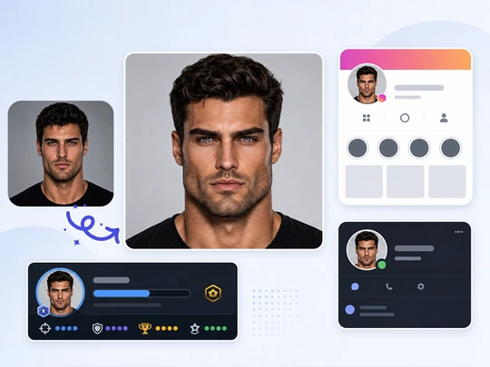 Make a Gigachad selfie avatar for social profiles