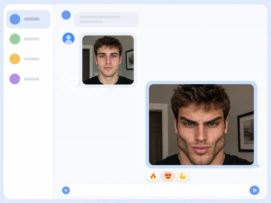Create a Chad meme photo for group chat jokes
