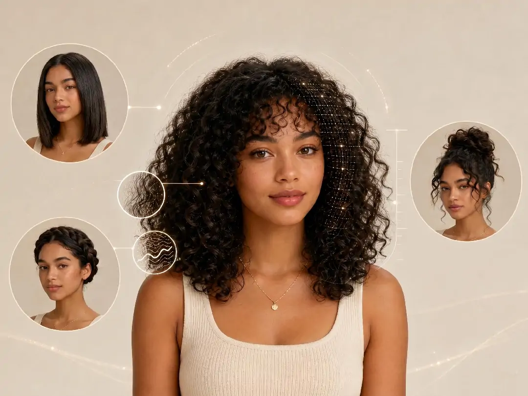 Match hair type with suitable haircut options