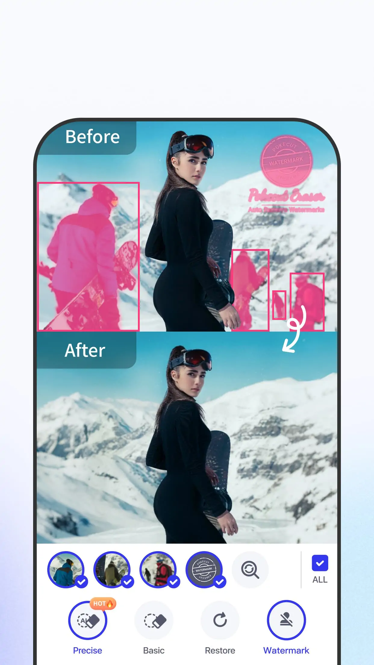 Auto Detect & Remove Objects