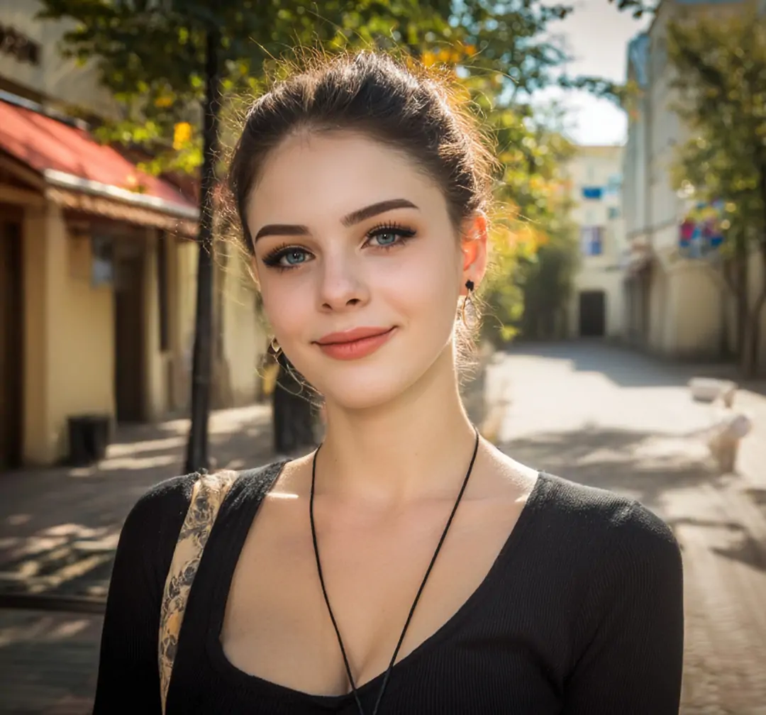 Remove tourist from photo to create a clean background