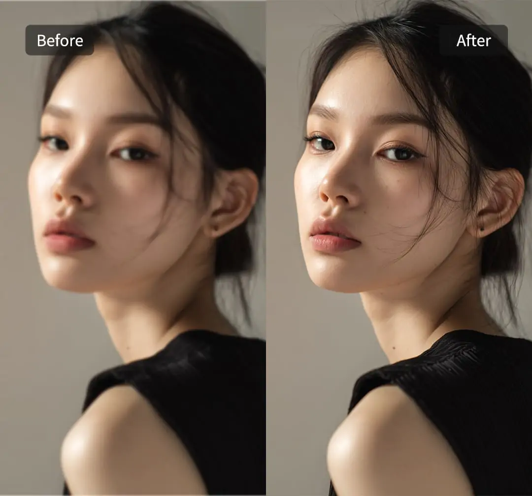 Enhance the quality of portraits and improve the clarity of details
