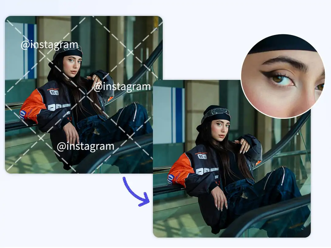 HD Instagram watermark remover
