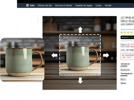 Use Pokecut's image enlarger for clearer display of products.