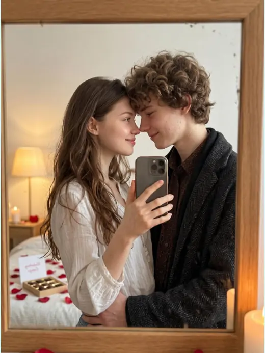 The newly generated image seamlessly placed in a rich scene