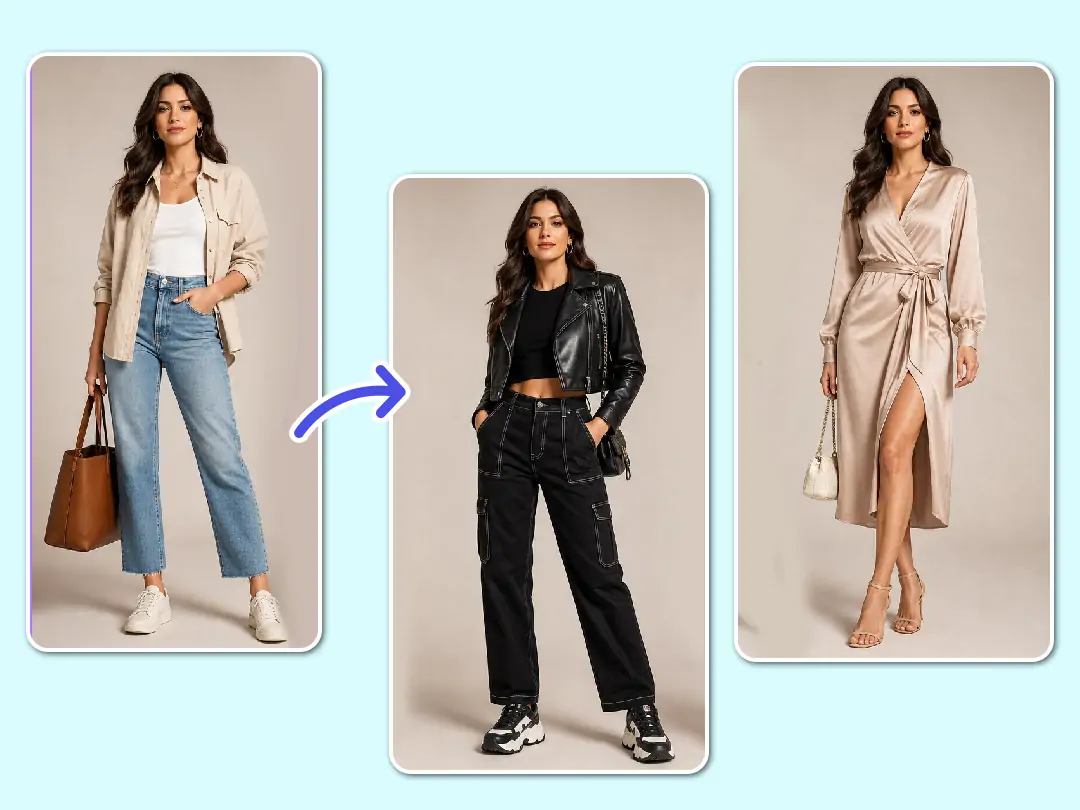 Try on new fashion outfits virtually right now