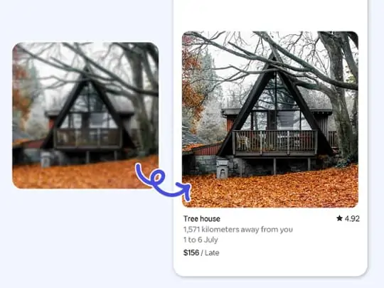 Enhance the quality of house pictures.