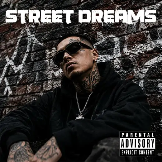 Parental advisory album cover template 2