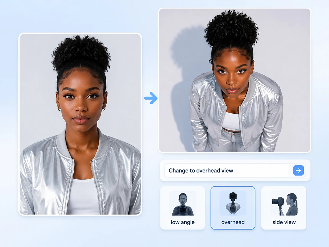 Use Prompt-based photo angle editor to enhance your photo