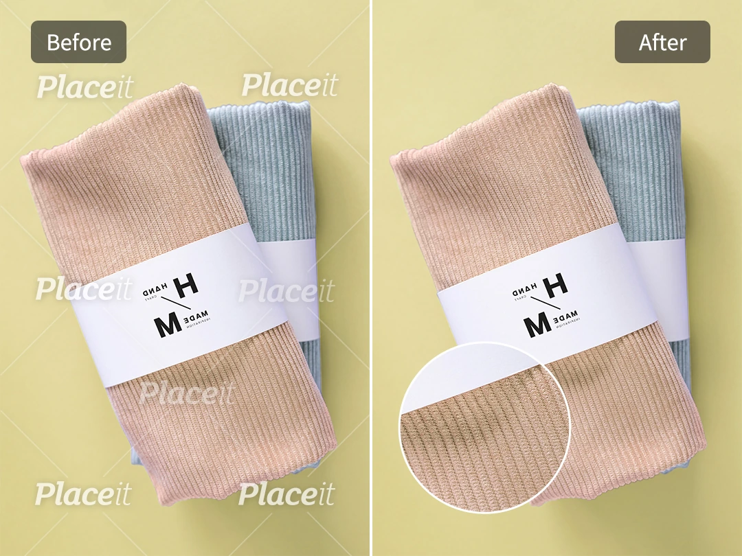 Rebuild product texture after watermark cleanup